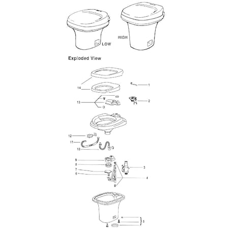 Thetford LINK, BALL VALVE 33315